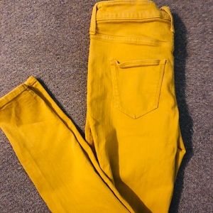 COPY - Nwot mustard yellow size 2/26 skinny jeans